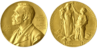 Nobel Prize Medal Front & Back
